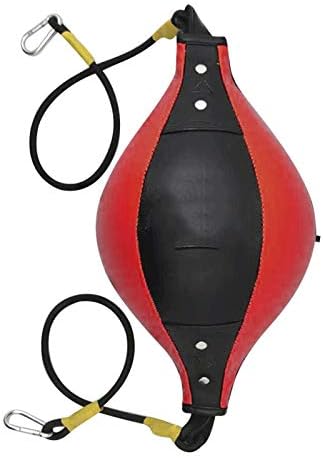ボクシングバッグpuレザーパンチボールナシボクシングバッグ反射スピードボールダブルエンドボクシングダッジスピードボールフィットネス機器トレーニング Color Red Greenlightproductions Co In