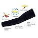 TOPtoper Arm Sleeves - Unisex Sports Cooling Arm Gloves UV Sun Protective Outdoor Activities Skin Protection Long Sleeve (Pack of 2)