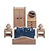 Small World Toys Ryan's Room Wooden Doll House - Suite Dreams Master Bedroom
