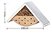 EXQUIS HOME Garden Bee House Outdoor Garden Decor for Solitary Bees, Insect Hotel for Bee Lovers, Idea for Bee Keepers