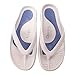 Cheeks Health Sandals, by Tony Little – One Piece Foot Technology; Made from Low Impact EVA Plastic, Waterproof, Lightweight with Arch Support, Molded Footbed,Gel Insoles – Health Sandals Solid – White – Size 11thumb 3