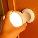 OxyLED Magnetic Motion Sensor Night Light - USB Rechargeable Motion-Sensing Lamp - Cordless Rotatable Magnet Light for Nursery Hallway Closet Stairs Bedroom Kitchen