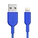 Anker Powerline II Lightning Cable, [3ft MFi Certified] USB Charging/Sync Lightning Cord Compatible with iPhone 11 11 Pro 11 Pro Max Xs MAX XR X 8 7 6S 6 5, iPad and More (Blue)