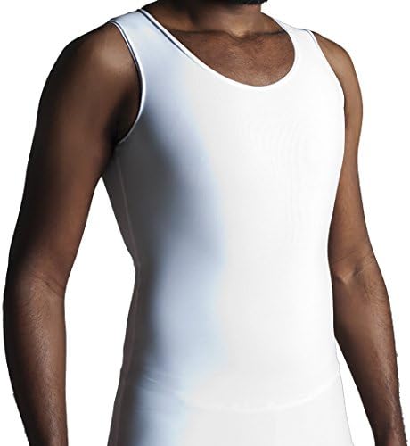 GC2 Gynecomastia Compression Undershirt (3X, WHITE)