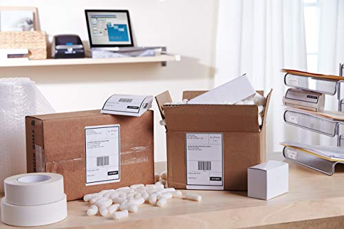 DYMO Authentic LW Extra-Large Shipping Labels for LabelWriter Label Printers, White, 4'' x 6'', 10 Rolls of 220 (2011999) (Certified Refurbished)