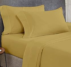100% Cotton Sheets, Softest 4-Pc Queen Sheet