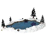 Lemax Village Landscape Mill Pond, Set of 6