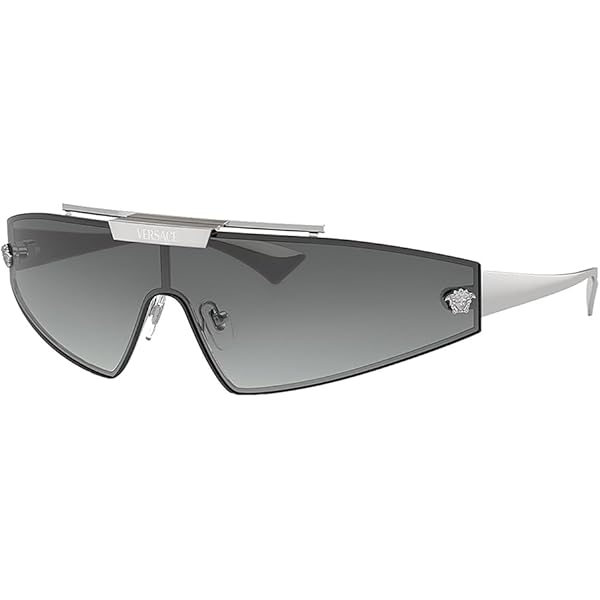 VERSACE ヴェルサーチ MOD.X05 オーバル シルバー グレー VERSACE ヴェルサーチ MOD.X05 オーバル シルバー グレー