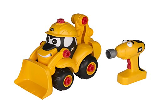 Toy State Caterpillar CAT Buildin' Crew Take-A-Part Buddies Movin' Morgan Backhoe Light & Sound Vehicle