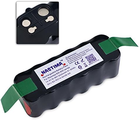 NASTIMA Ni-MH Battery 3600mAh For iRobot Roomba 500 510 530 531 532 533 535 536 540 545 550 551 552 560 562 565C 570 580 581 585 595 600 610 611 620 625 625 630 660 700 760 770 780 790 800 870 880