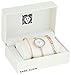 Anne Klein Women's AK/2846RGST Swarovski Crystal Accented Rose Gold-Tone Watch and Bangle Set