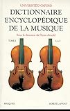 Dictionnaire encyclopédique de la musique - tome 2 (02) (French Edition) by 