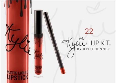 Matte Liquid Lipstick Lipstick LipKit &amp; Lip Liner Kylie Jenner 22 Fast ship