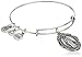 Alex and Ani Mother Mary Charm Bangle in Rafaelian Silver, A14EB21RS, 2.5