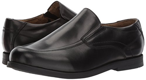 Florsheim Kids Boys' Midtown Moc Slip on Jr Oxford, Black, 10 M US Toddler