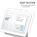 [2-Pack] PULEN for Google Home Hub and Google Nest Home Hub Screen Protector (7'' Display),HD Full Screen Coverage No Bubble High Defitnition 9H HardnessTempered Glass (7 Inch)