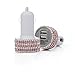 Car Charger - Mavis's Diary Bling Handmade 2 Amps / 1 Amps Dual USB Car Charger Designed for iPhone iPad iOS and Android Devices with Soft Clean Cloth (Pink Diamonds)