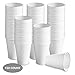 Jooleco 150 count 12 oz White Paper Hot Cups/Disposable Coffee Cups, Party Cups for Hot and Cold Drinks
