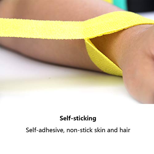 AUPCON Self Adhesive Bandage Vet Tape Cohesive Bandages Bulk Self Adherent Wrap Non-Woven for Pets Animals & Ankle Sprains & Swelling Supply, FDA Approved - Thumbnail 4