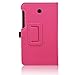 ACdream Case Fits ASUS MeMO Pad 7 LTE [with Auto Wake Sleep Feature] - Premium PU Leather Smart Cover Case, Hot Pink