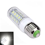 Tuscom 110V E27 36 LEDS 12W LED Corn Light Bulb Ultra Bright Lamp With Cover (white)