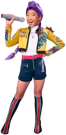 Disfraz De Cazadora Para Niñas – Cosplay Kpop Con Chaqueta Amarilla, Capa Y Pantalones Cortos, Ideal Para Halloween Y Fiestas