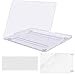MOSISO Case Only Compatible with Older Version MacBook Pro Retina 13 inch (Models: A1502 & A1425) (Release 2015 - end 2012), Plastic Hard Shell & Keyboard Cover & Screen Protector, Crystal Clear primary