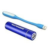 ALLPOWERS 3400mAh Mini Portable Charger External Battery Power Bank with iPower Technology for Cell Phone, iPhone, iPad, Samsung, more Phones and Tablets and More(Blue?