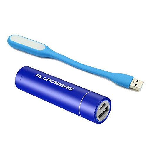 External Battery Bank , ALLPOWERS External Battery Charger Power Bank 3400mAh Mini Portable Charger Pack with iPower and Quick Charge Technology (Blue) External Battery Bank , ALLPOWERS External Battery Charger Power Bank 3400mAh Mini Portable Charger Pack with iPower and Quick Charge Technology (Blue)