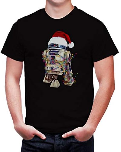 Smarty ShirtsMens Star Wars R2D2 Christmas T-Shirt Adults & Children Sizes