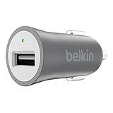 Belkin MIXIT Metallic Micro USB Car Charger (2.4 Amp / 12 Watt, Gray