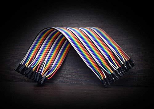 Breadboards Dupont Jumper Wires Set for Raspberry Pi & Arduino + Preformed Assorted Length U Shape Solderless Cable Kit Box for prototyping Solder Circuits (Jumper Wires Box)