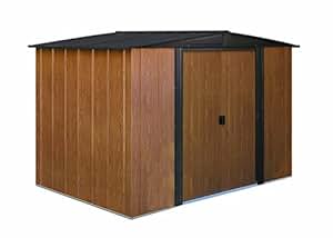 amazon.com : arrow wl86 woodlake 8-feet by 6-feet steel