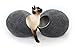 Cat Bed, House, Cave, Nap Cocoon, Igloo, 100% Handmade from sheep wool ,Color Dark Gray Kivikis Size - Large, 6-8 kg (13-16 pounds) cat.