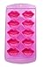 Fairly Odd Novelties Kisses Lips Shape 10 Ice Cube Tray Mold Pink Novelty Gag Gift, One Size