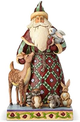 Greetings From Babbo Natale Italian Santa Figurine Heartwood