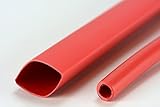 TEMCo 1/2" Marine Heat Shrink Tube 3:1 Adhesive Glue Lined 4 ft RED