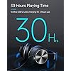 Hybrid-Active-Noise-Cancelling-Headphones-VANKYO-C751-Over-Ear-Wireless-Bluetooth-Headphone-with-CVC-80-Mic-Deep-Bass-Hi-Fi-Sound-Comfortable-Protein-Earpads-30H-Playtime-for-TravelWork Hybrid Active Noise Cancelling Headphones, VANKYO C751 Over Ear Wireless Bluetooth Headphone with CVC 8.0 Mic, Deep Bass…