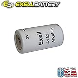 Exell Battery A132 Replaces ANSI/NEDA 1200A, IEC