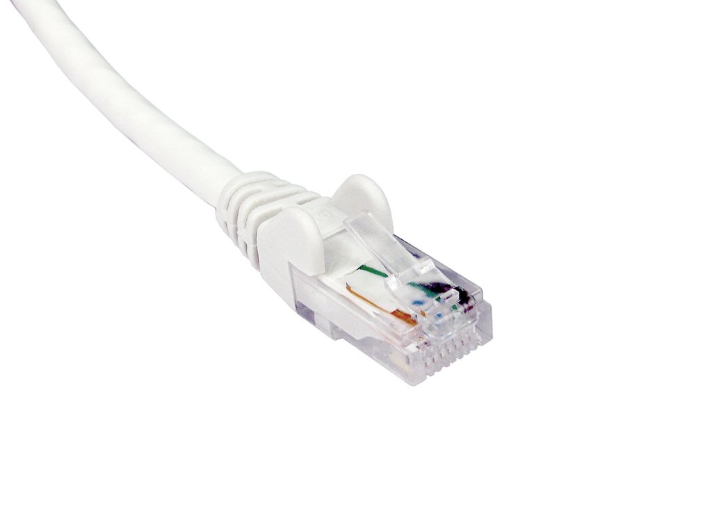 World of Data - 10m Network Cable (WHITE) - CAT5e (enhanced) - RJ45 - Ethernet - Patch - LAN - Router - Modem - 10/100 - Lead