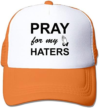 Uykkioo Pray For My Haters Mens.Man Dad Mesh Snapback Hat