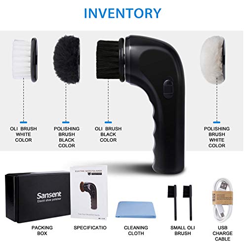 Electric Shoe Cleaner Brush, Electric Shoe Polisher Brush Shoe Shiner