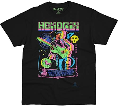 Amazon.com: Impact Jimi Hendrix Band of Gypsys Adult tee (Small