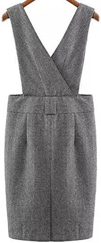 black bodycon pinafore dress