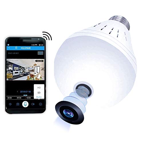 Light Bulb Camera Full HD 1080P WiFi Security Bangladesh Ubuy