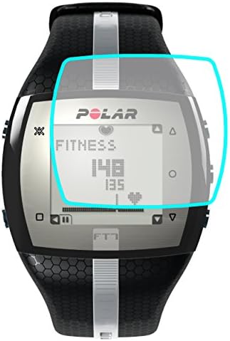 3X Polar FT4 FT7 Screen Protector Screen Protector [Diamond Tough Film-Sparkles like Glitter] [Easy Install] [3 Pack] Made in the USA]