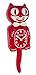 New Classic Vintage Kit-cat Klock Scarlet Red Cat Clock with Free Batteries Made in USA Official Dealer