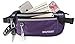 ENKNIGHT Big RFID Money Belt for Travel Running Waist Pack Fanny Pack Purple