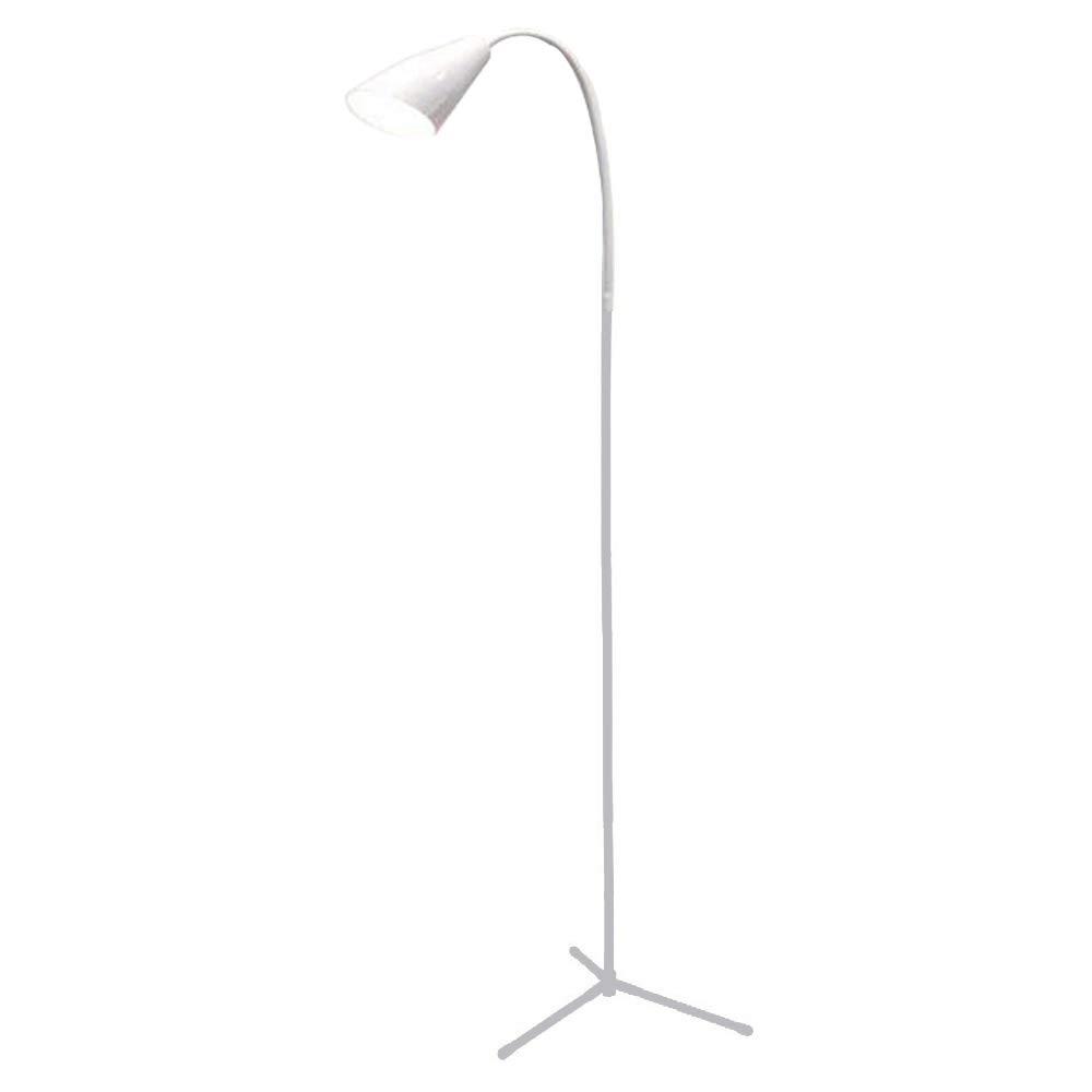 FELiCON LED Floor Lamp Standing Light for Living Room Bedroom Adjustable Modern Simplicity Style 4 Level dimming Brightness 3500K Warm Light 6000K White Light Eye-Cared Soft Light (LB-lamp-White)