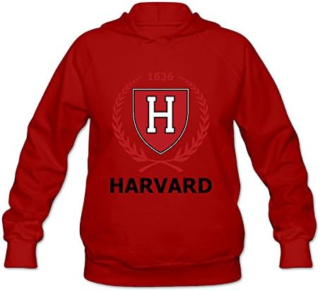 Women's HARVARD H Long Sleeve Hooded Sweatshirt Ash
